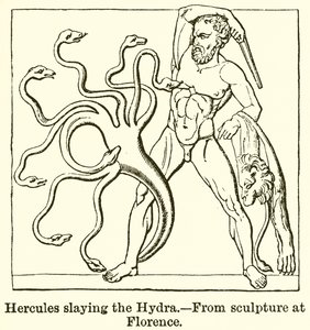 Hércules matando a la hidra