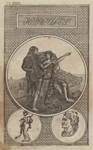 Hércules, antiguo héroe y dios romano de English School