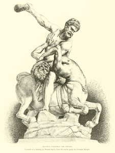 Hércules venciendo al Centauro de English School