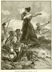 Heroísmo de la doncella de Zaragoza de English School
