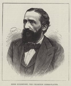 Herr Zukertort, el campeón de ajedrez de English School