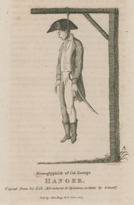 Jeroglífico del Coronel George Hanger de English School