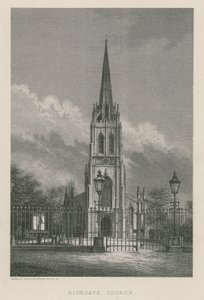 Iglesia de Highgate, Londres de English School