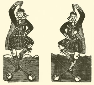 Bailarines de las Tierras Altas de English School