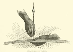 Método de escritura hindú