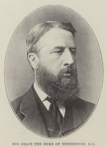 Su Gracia el Duque de Devonshire, KG de English School