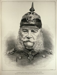 Su Majestad Imperial Guillermo I (1797-1888), Rey de Prusia y Emperador Alemán, de 