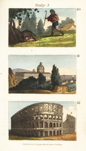 Vistas históricas de Italia de English School