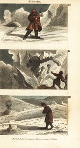 Vistas históricas de Siberia de English School