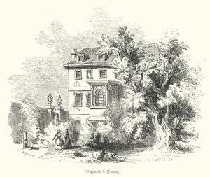 Casa de Hogarth (grabado) de English School