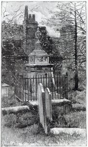 La tumba de Hogarth en el cementerio de Chiswick de English School