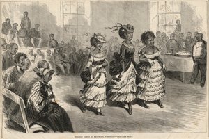 Juegos de vacaciones en Richmond, Virginia; el Cake Walk de English School