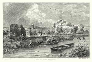 Holm Lode, in the Fen Country (grabado)