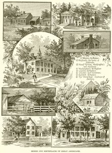 Hogares y lugares de nacimiento de grandes estadounidenses
