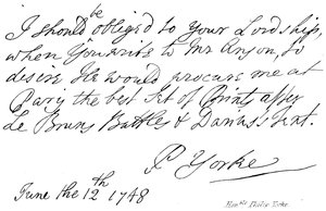 Honorable Philip Yorke de English School