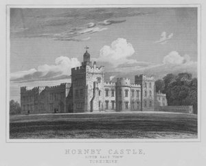Castillo de Hornby, Vista Sureste, Yorkshire