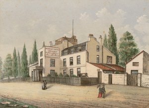 Taberna Hornsey Wood House, Londres de English School