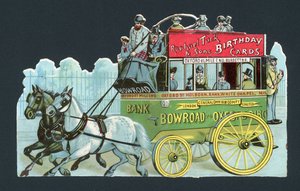 Autobús de Londres tirado por caballos