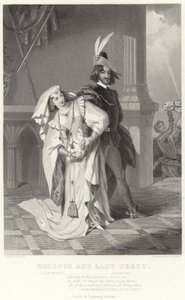 Hotspur y Lady Percy, Enrique IV, Parte I, Acto II, Escena III