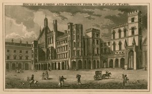Casas de los Lores y Comunes desde Old Palace Yard
