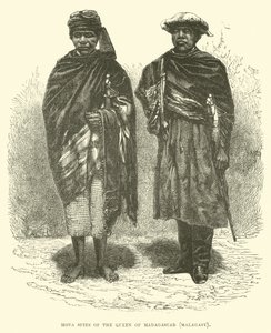 Espías Hova de la Reina de Madagascar, malgache de English School