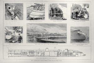 Cómo se construye un torpedero en las obras de Messrs. Yarrow y Co., Poplar, de 