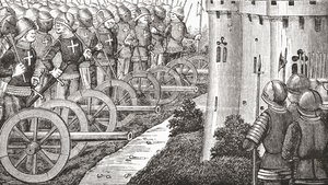 Cómo el Conde de Foix tomó lugares fuertes en Guienne, 1878 de English School