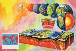 Cómo se formó la Tierra a partir del polvo cósmico de English School