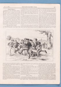 Cómo Jugar al Fútbol según las Reglas de la Asociación, artículo de La Guía del Joven Aficionado, 1874 de English School