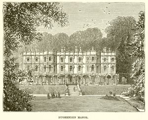 Manor de Hughenden de English School
