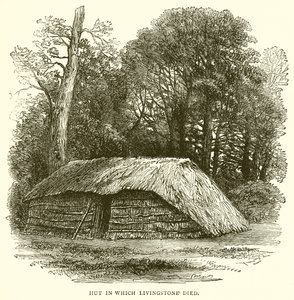 Cabaña en la que murió Livingstone