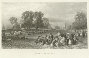 Hyde Park en 1851