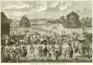 Hyde Park en domingo de English School