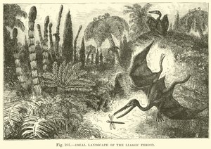 Paisaje Ideal del Período Liásico de English School