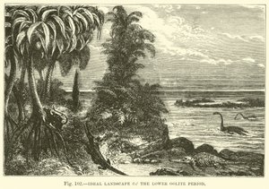Paisaje Ideal del Período Oolítico Inferior