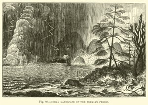 Paisaje Ideal del Período Pérmico de English School