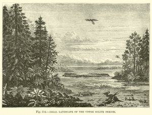 Paisaje Ideal del Período Oolítico Superior de English School
