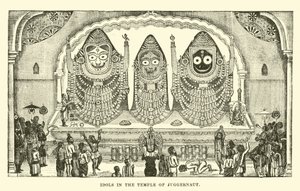 Ídolos en el Templo de Juggernaut de English School