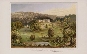 Ilustración para la Guía de Torquay (cromolito) de English School