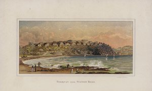 Ilustración para Guide to Torquay (cromolito)