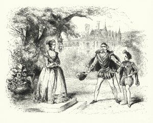 Ilustración para Los hugonotes de Giacomo Meyerbeer de English School