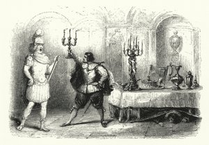Ilustración para la ópera Don Giovanni de Mozart