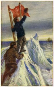 Ilustración para Peter The Whaler de William H G Kingston de English School