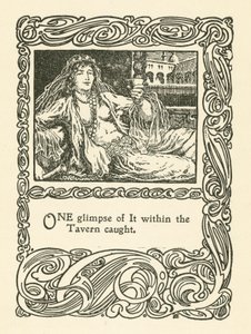 Ilustración para Rubaiyat de Omar Khayyam