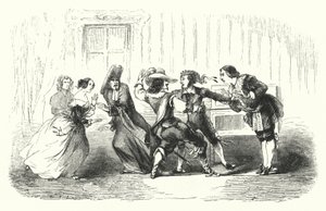Ilustración para El barbero de Sevilla de Rossini de English School