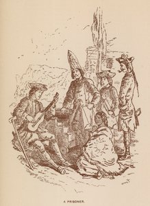Ilustración para The Virginians de Thackeray (litografía) de English School