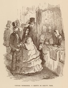 Ilustración para La feria de las vanidades de Thackeray de English School