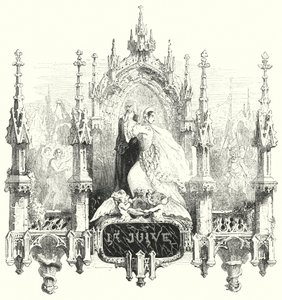 Ilustración para la ópera La Judía de Fromental Halévy de English School