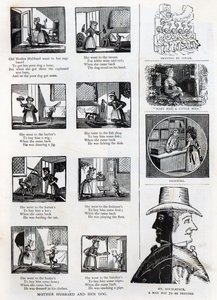 Ilustraciones del Libro de imágenes del abuelo, c.1875 de English School