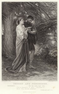 Imogen y Posthumus, Cimbelino, Acto I, Escena 2 de English School